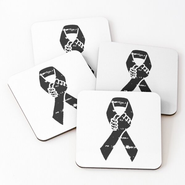 Item preview, Melanoma Cancer Ribbon designed and sold by carlysias.