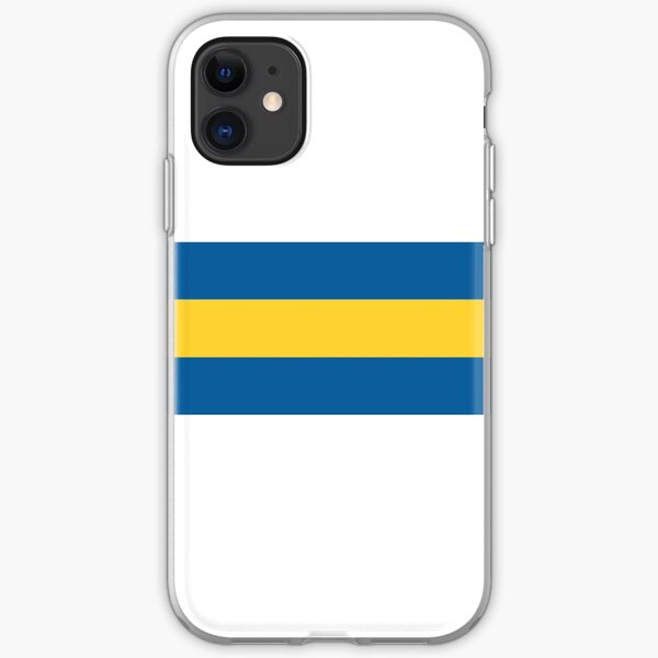 Leeds Utd Stripes iPhone Soft Case