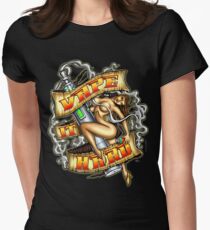 Vape It Hard Women's Fitted T-Shirt