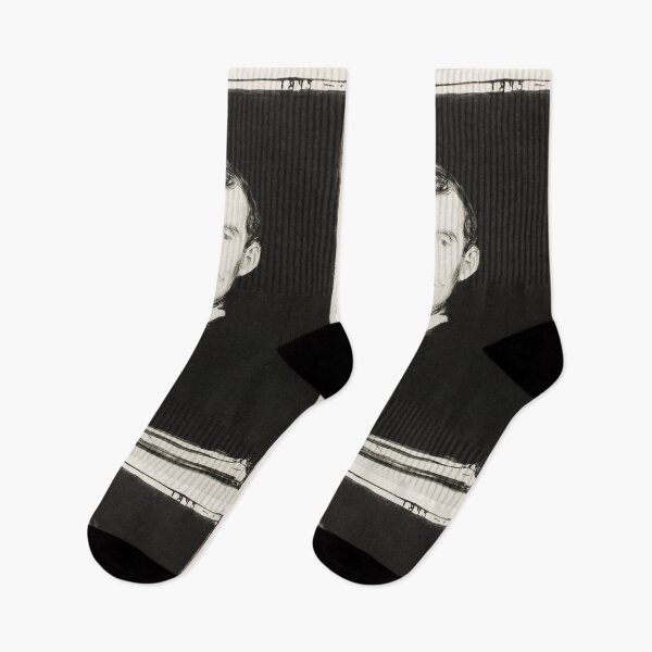 Item preview, Self Portrait by Edvard Munch artwork designed and sold by Vintage Designs +.