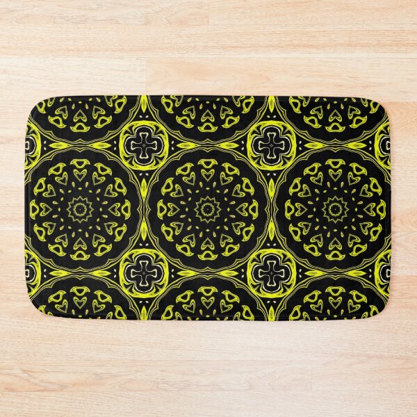 Artikelvorschau, Camaieu Yellow Mandala, Motiv 6, von Bennydoscope entworfen und verkauft von Bennydoscope.