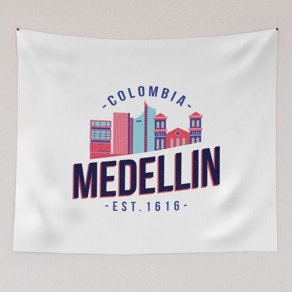 Item preview, Medellin Colombia Skyline Logo  designed and sold by Timcito.