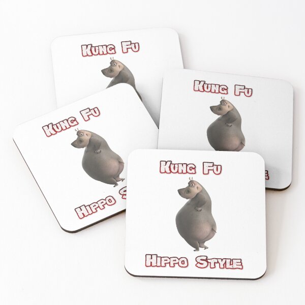 Item preview, Kung Fu Hippo Style designed and sold by basitcv.