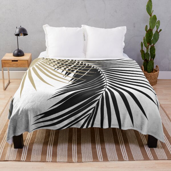 Item preview, Palm Leaves Gold & Black Vibes #1 #tropical #decor #art designed and sold by Anita's & Bella's Art.