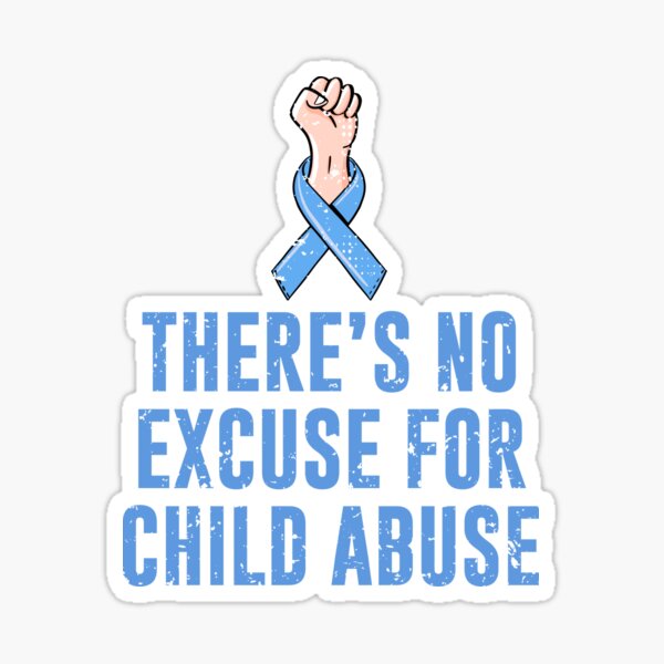 Item preview, Child Abuse Prevention Support designed and sold by artworkbyrihen.