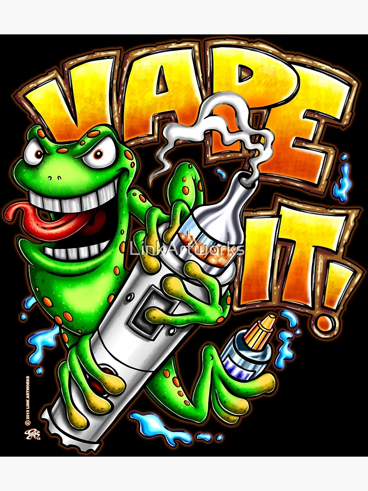 Vape It!" Canvas Print for Sale by LinkArtworks | Redbubble