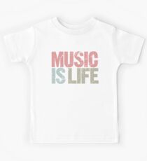 Music is Life (Special Edition) Kids Tee