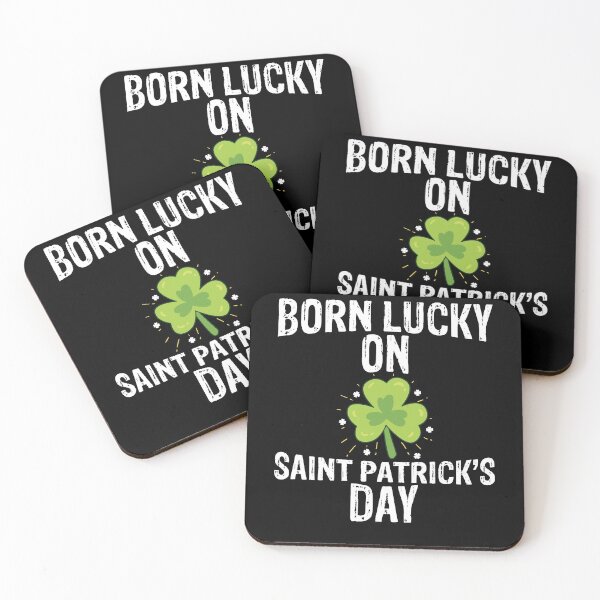 Item preview, Born On St Patricks Day Birthday Gift designed and sold by TooFlyDesign.