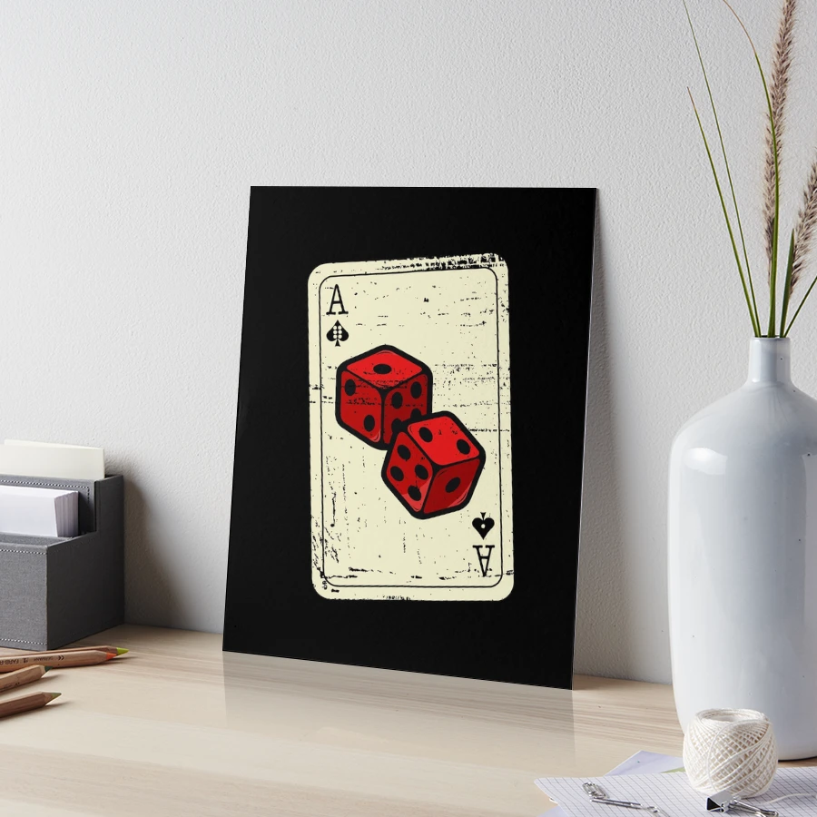 Ace Of Spades Dice