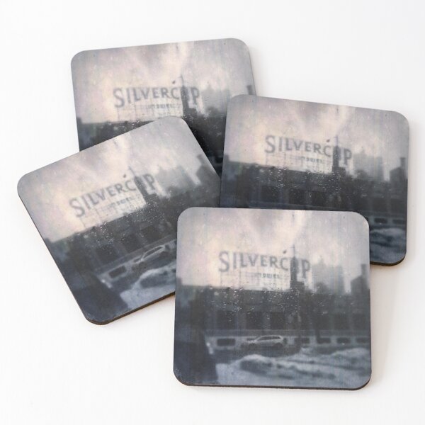 Item preview, Black and white photo of iconic Silvercup Studios, in Queens, NY designed and sold by jessicabruce.