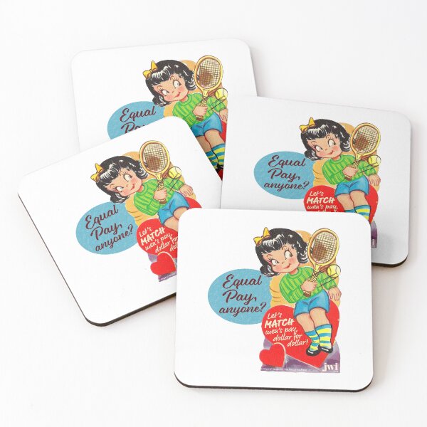 Item preview, Vintage Valentine: Equal Pay designed and sold by JWI (Jewish Women International).
