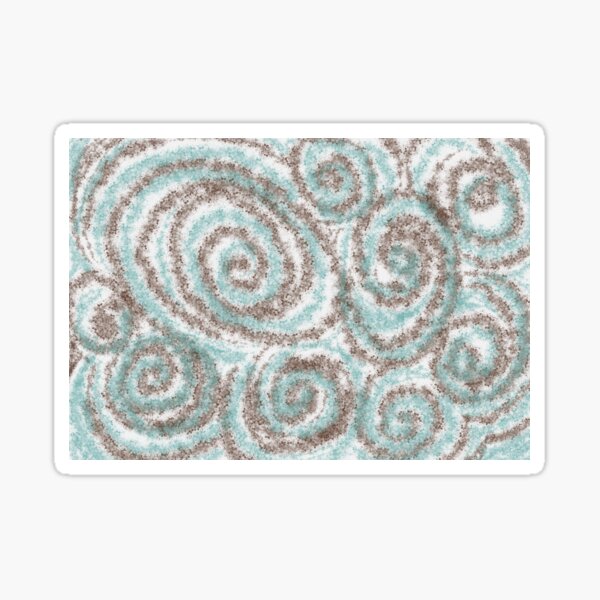 Swirl and Twirl Sticker
