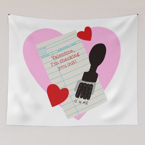 Item preview, Valentine, I'm Checking You Out designed and sold by jenbucheli.
