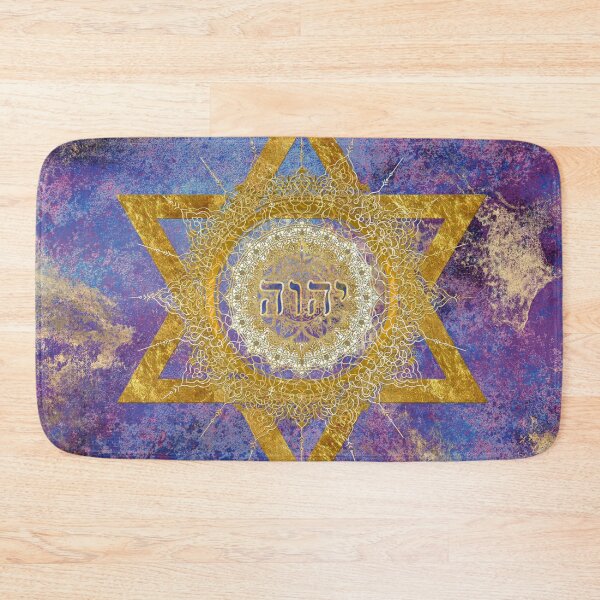 Item preview, YHVH Gold Star Mandala designed and sold by Tau Tia L Douglass.