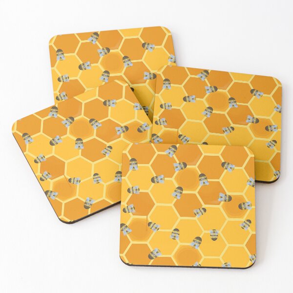 Item preview, honeybees designed and sold by a-birdie.