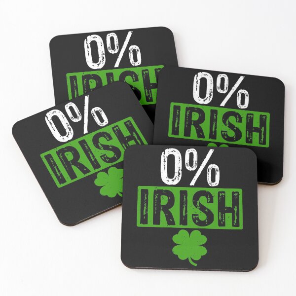 Item preview, St Patricks Day 0% Irish Funny Gift designed and sold by TooFlyDesign.
