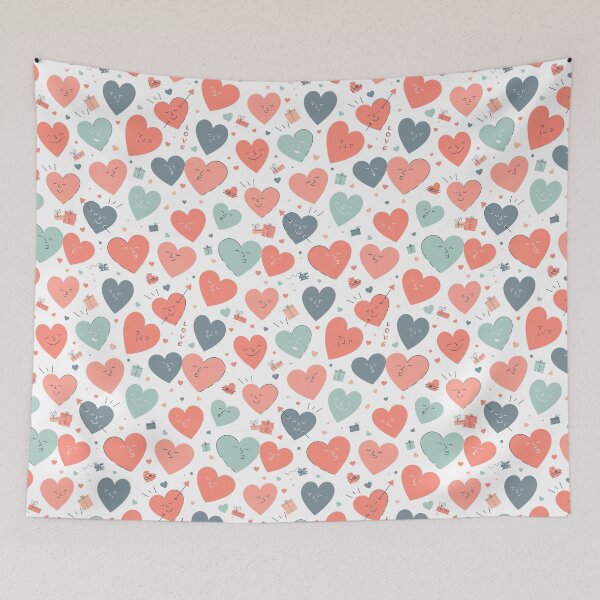 Item preview, Valentine Heart Pattern designed and sold by Blacklasch.