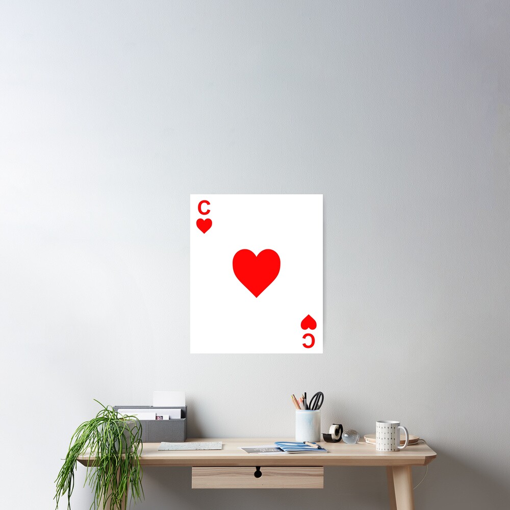 "Lustige Fasching Karneval Kostüm - Kartenspiel Karte Herz, Karten