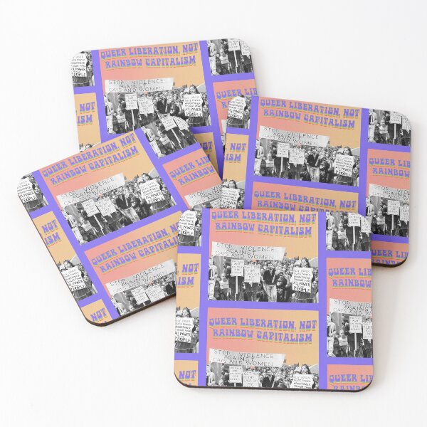 Item preview, queer liberation, not rainbow capitalism designed and sold by tunaboxmelt.