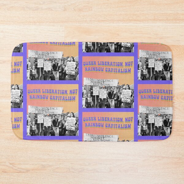 Item preview, queer liberation, not rainbow capitalism designed and sold by tunaboxmelt.