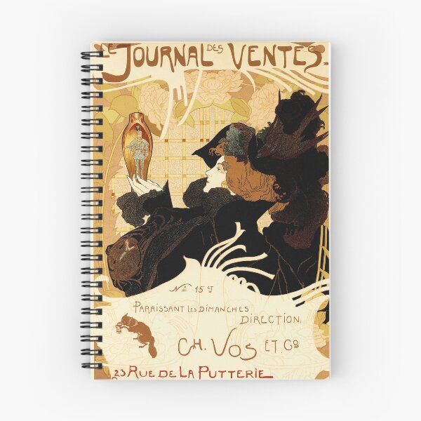 Item preview, LE JOURNAL DES VENTES by Georges de Feure Maitres De L' Affiche Collection Lithograph Art designed and sold by retroposters.