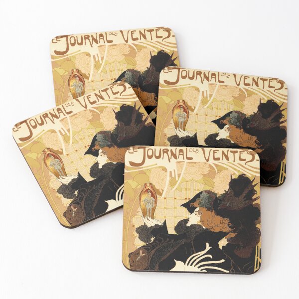 Item preview, LE JOURNAL DES VENTES by Georges de Feure Maitres De L' Affiche Collection Lithograph Art designed and sold by retroposters.