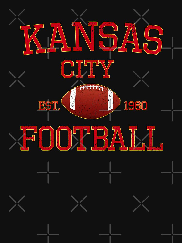Kansas City Football Classic Distressed Vintage Design by Bullish-Bear