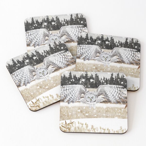 Item preview, Great Grey Owl designed and sold by katherineblower.