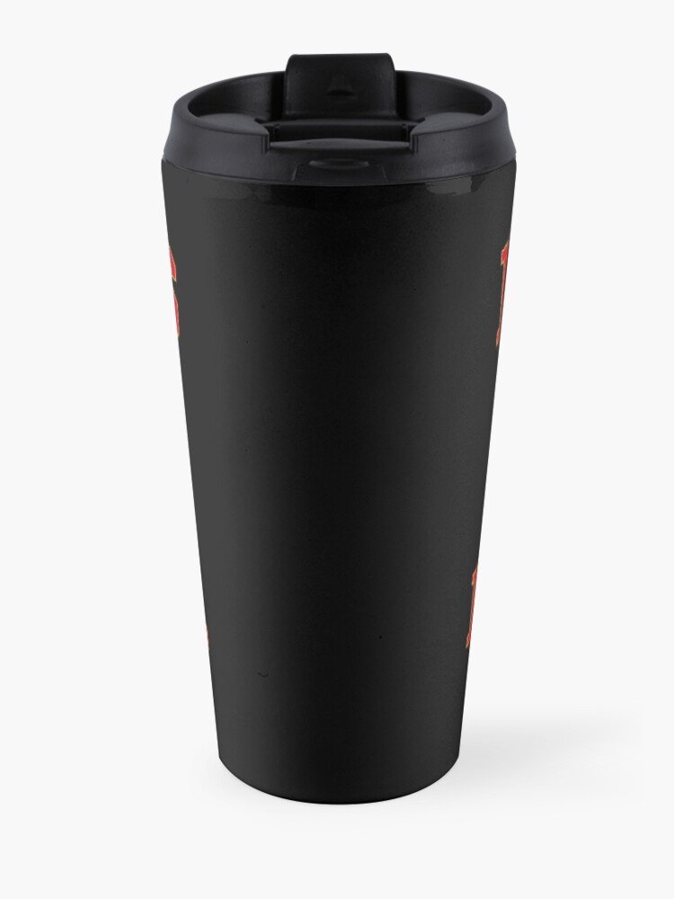 Alternate view of KC Kansas City Originals Vintage Sports Fan Red & Yellow Kc Football Travel Mug