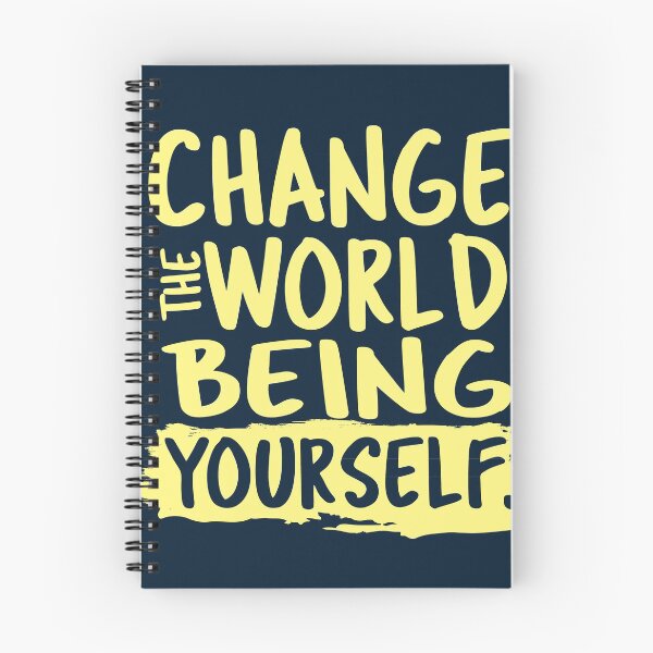 Item preview, Change the world by being yourself.  designed and sold by VladC.