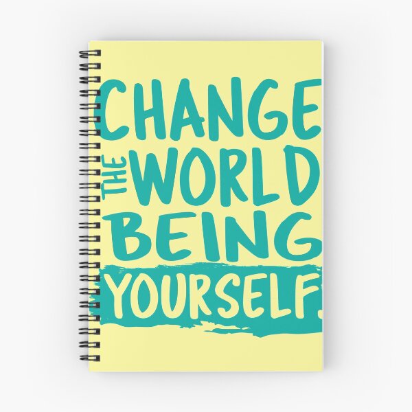 Item preview, Change the world by being yourself.  designed and sold by VladC.