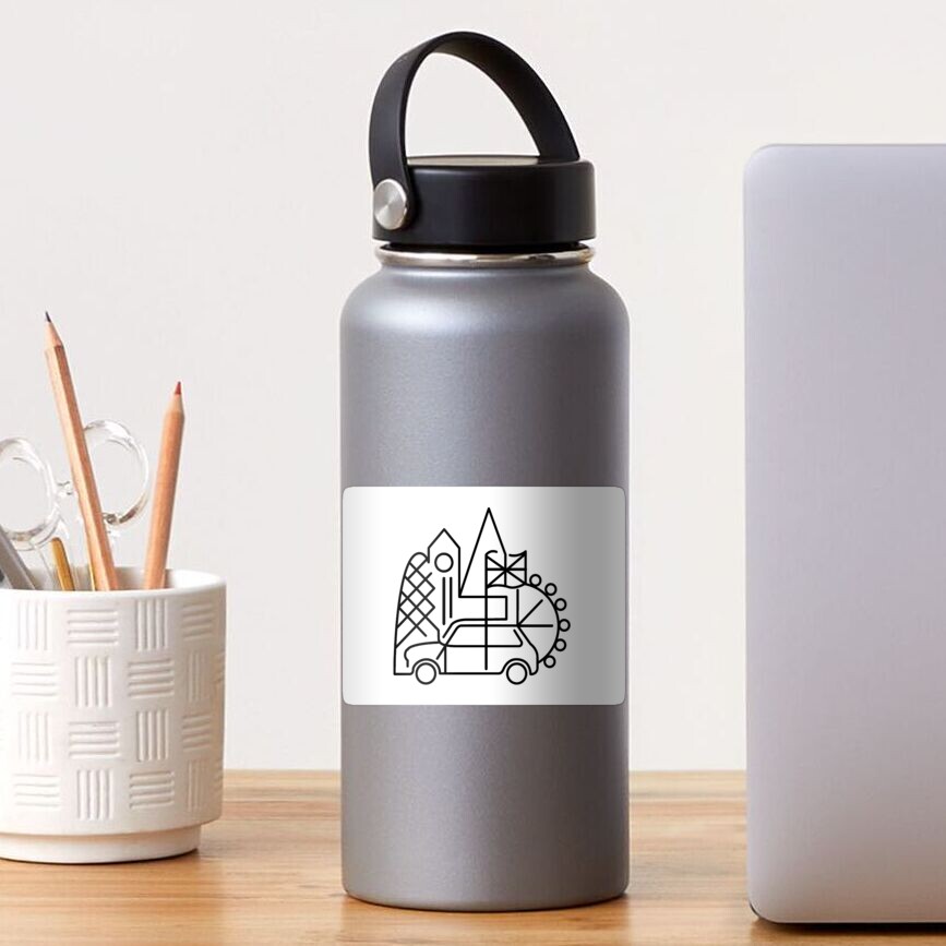Item preview, Sticker designed and sold by smallcarBIGCITY.