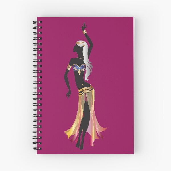 Item preview, Belly dance colorful silhouette movement-one designed and sold by Nobiya.