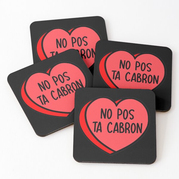 Item preview, No Pos Ta Cabron | Candy Heart (Red) designed and sold by ZBrand.