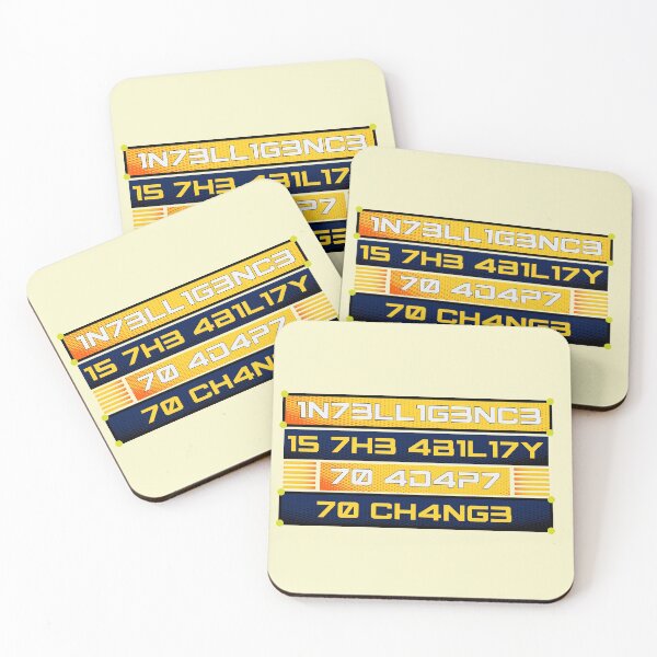Item preview, Intelligence is the ability to adapt to changes. designed and sold by VladC.