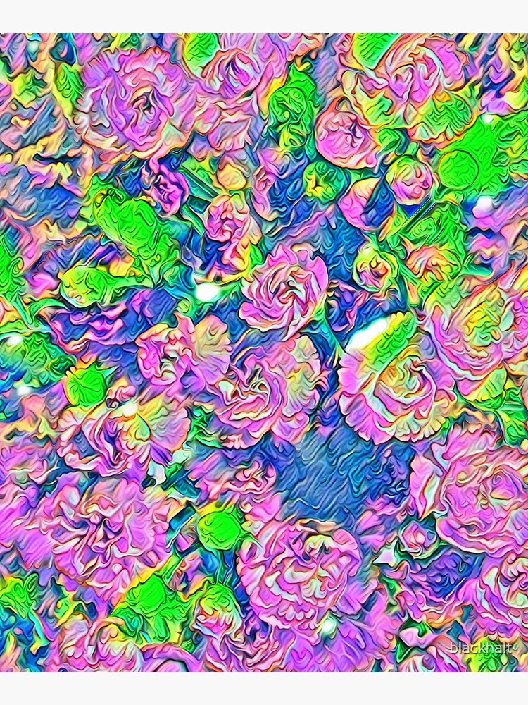Abstract Flowers by blackhalt