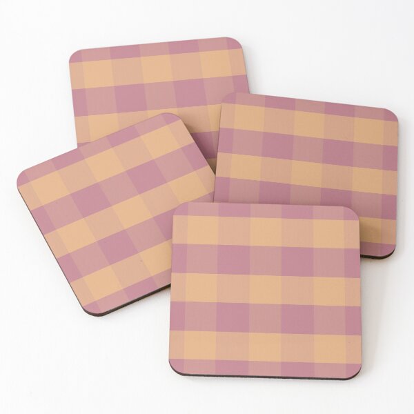 Item preview, Peach Pink Buffalo Check designed and sold by the-outfoxed.