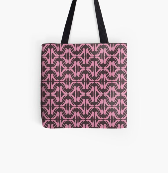 Pink shoes All Over Print Tote Bag