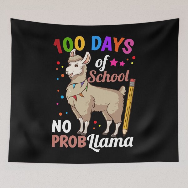 Item preview, 100th Day Of School Llama designed and sold by 4tomic.
