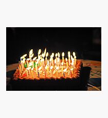 Happy Birthday Photographic Print