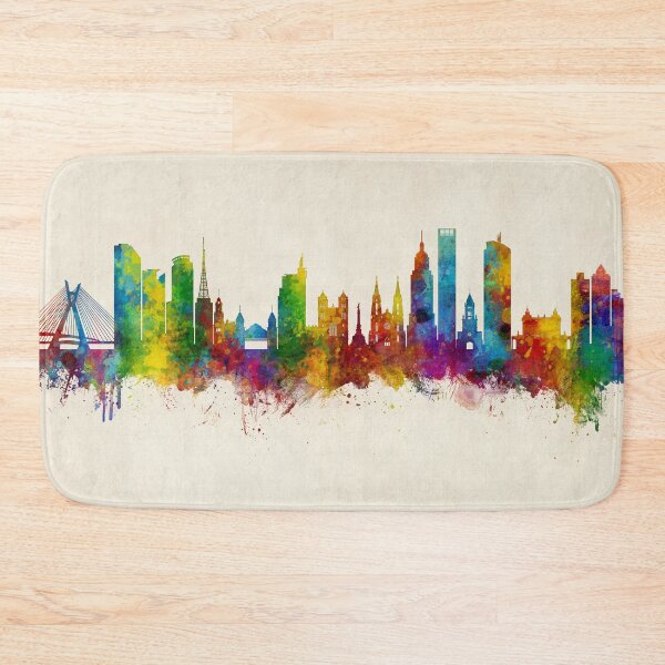 Item preview, São Paulo Skyline Brazil designed and sold by ArtPrints.