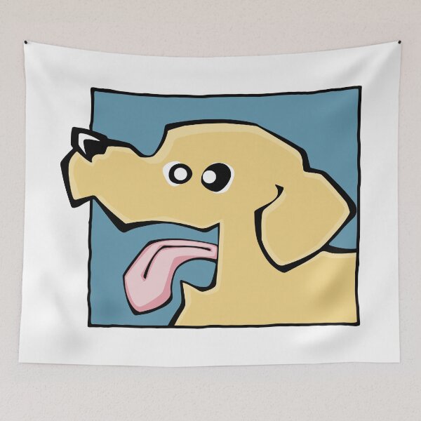 Item preview, Labrador Retriever - Yellow (Face) WHITE BG designed and sold by TheChicken.