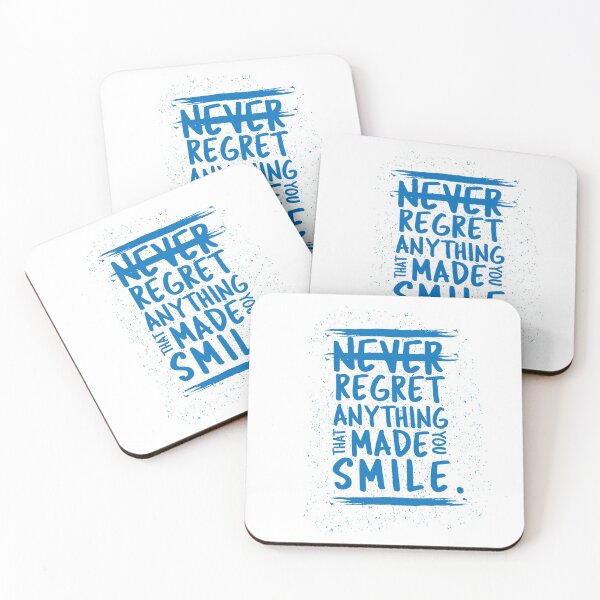 Item preview, Never regret anything that made you smile. designed and sold by VladC.