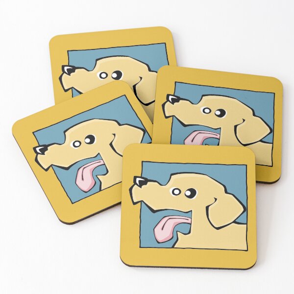 Item preview, Labrador Retriever - Yellow (Face) YELLOW BG designed and sold by TheChicken.