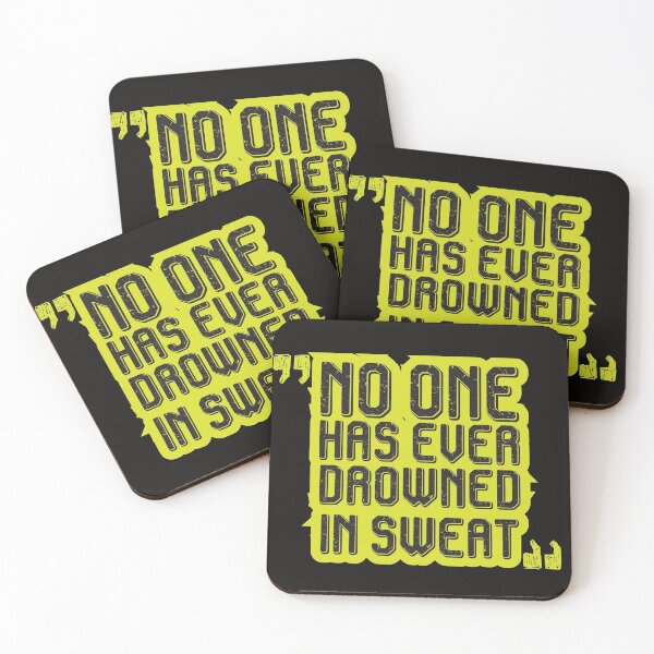 Item preview, No one has ever drowned in sweat. designed and sold by VladC.
