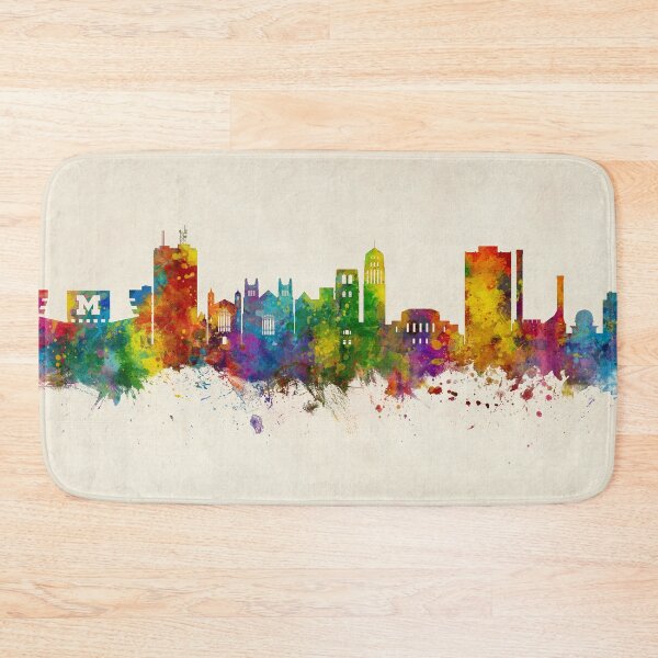 Item preview, Ann Arbor Michigan Skyline designed and sold by ArtPrints.