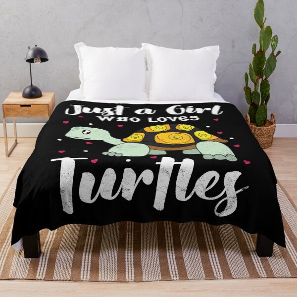 Artikelvorschau, Just A Girl Who Loves Turtle entworfen und verkauft von rafaeltto.