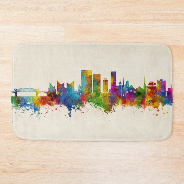Item preview, Chattanooga Tennessee Skyline designed and sold by ArtPrints.