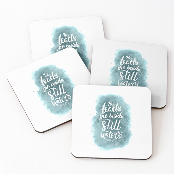 Item preview, Still Waters - Psalm 23:2 designed and sold by Red Barn  Co-Op.