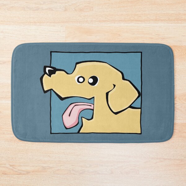 Item preview, Labrador Retriever - Yellow (Face) BLUE BG designed and sold by TheChicken.